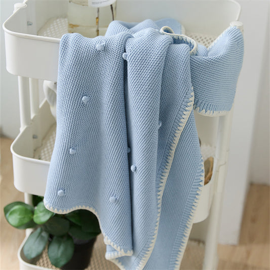 Pure Cotton Kids Blanket Soft and Warm Throw Blanket 76 x 102 CM