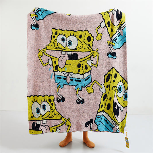 Half Fleece Kids Blanket Soft and Warm Throw Blanket 130 x 160 CM