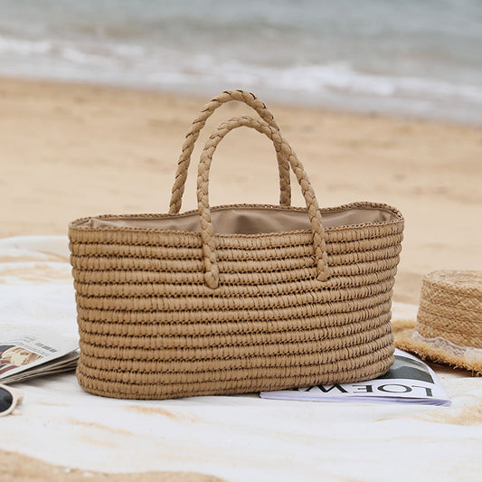 Handbags Straw Woven Summer Beach Bag