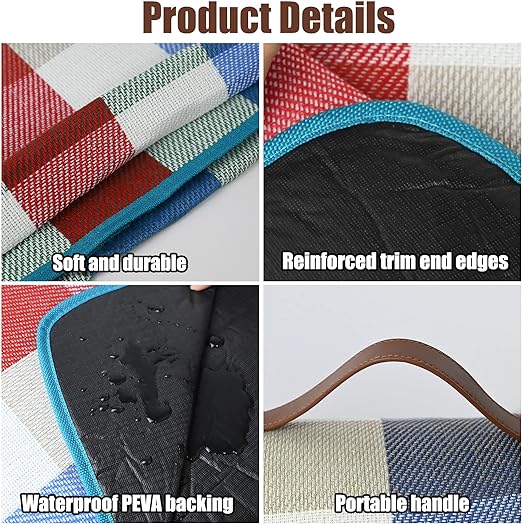 Large Outdoor Waterproof Picnic Camping Blanket 200*200CM