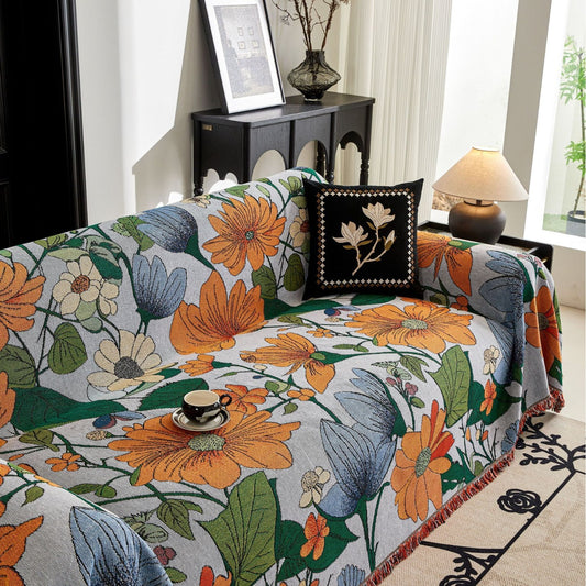 Throw Sofa Blanket & Picnic Towel