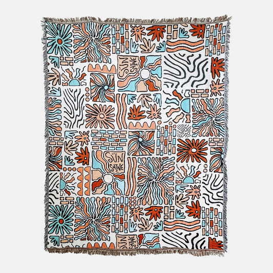 The Quintessence of Multifunctionality: Aus Wonder Land's Tapestry Throw Blanket
