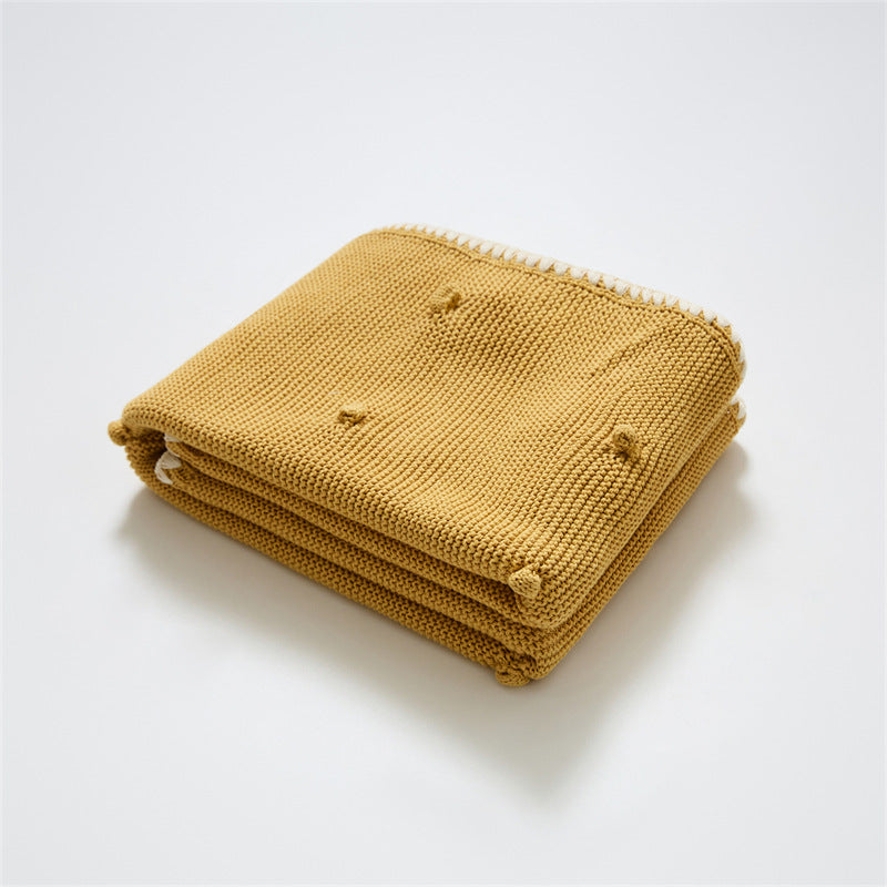 Pure Cotton Kids Blanket Soft and Warm Throw Blanket 76 x 102 CM