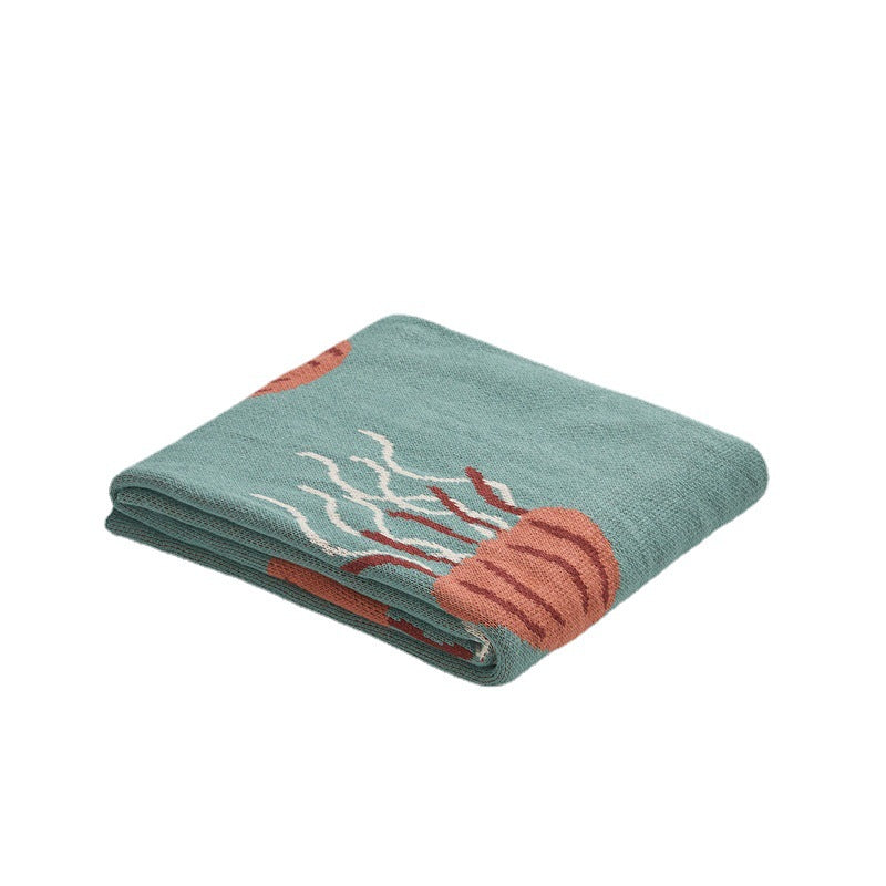 Pure Cotton Kids Blanket Soft and Warm Throw Blanket 130 x 160 CM