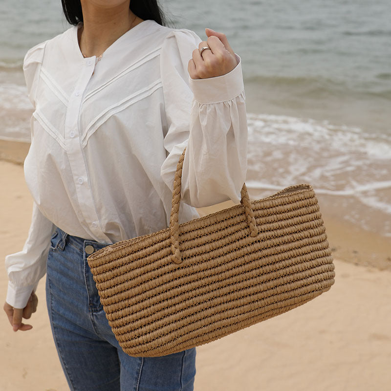 Handbags Straw Woven Summer Beach Bag