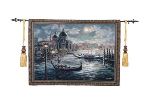 Venetian Gondoller Art Woven Tapestry 138 x 102 CM