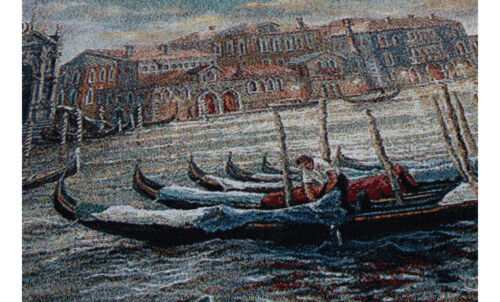 Venetian Gondoller Art Woven Tapestry 138 x 102 CM