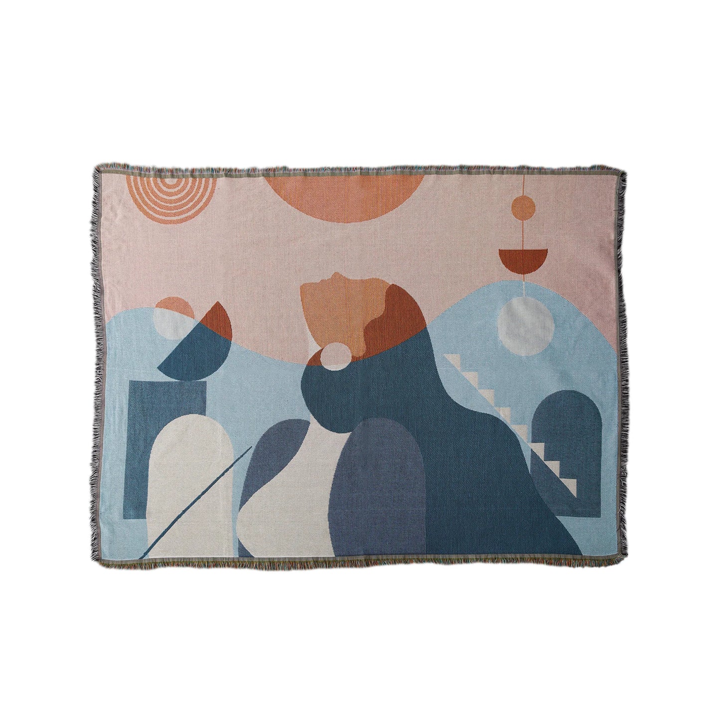 Abstract Throw Sofa Blanket & Picnic Towel